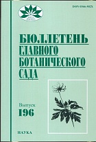 Бюллетень Главного ботанического сада Вып. 196