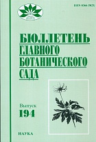 Бюллетень Главного ботанического сада. Вып.194